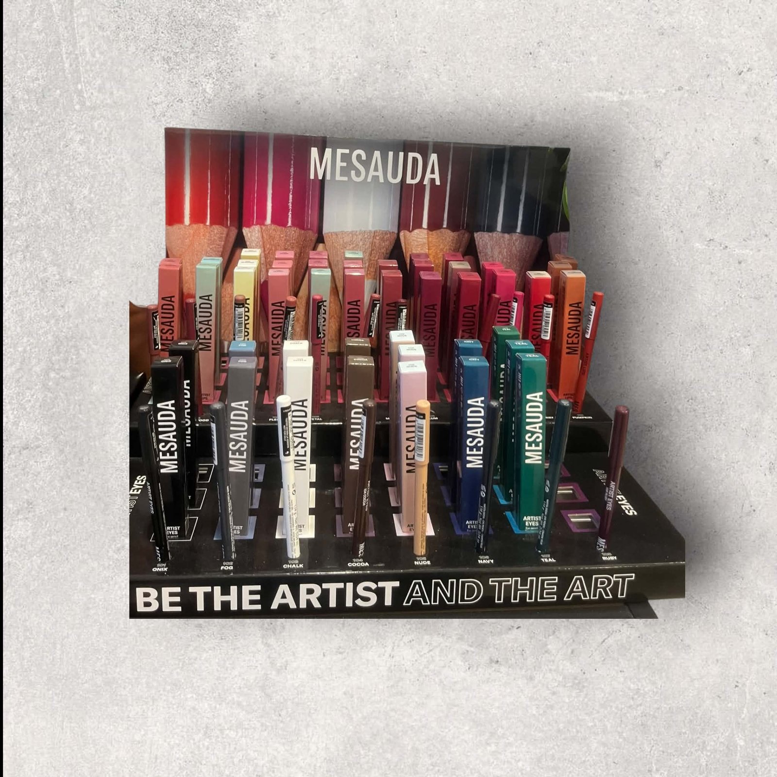 Eyeliners, μάσκαρα και μολύβια ματιών Mesauda Milano